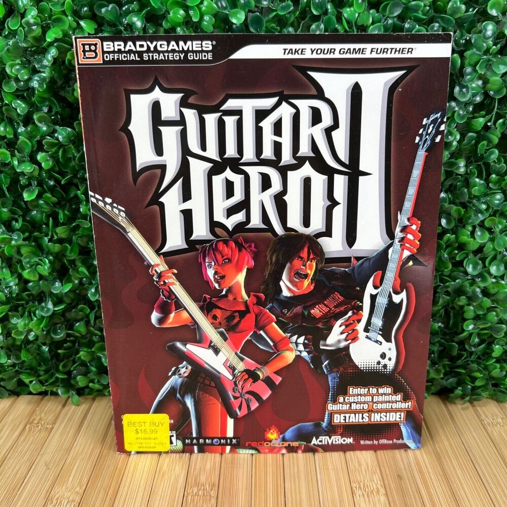 Guitar Hero II Official Strategy Guide by Brady Games Strategy Books